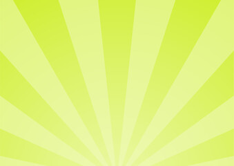 集中線　シンプル　使いやすい　横　横長　緑　黄緑