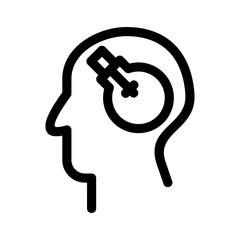 brainstorm icon or logo isolated sign symbol vector illustration - high quality black style vector icons
