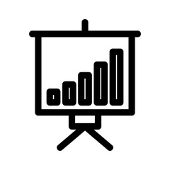 business plan icon or logo isolated sign symbol vector illustration - high quality black style vector icons
