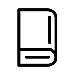 closed book icon or logo isolated sign symbol vector illustration - high quality black style vector icons
