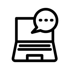 communication icon or logo isolated sign symbol vector illustration - high quality black style vector icons
