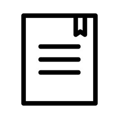 contract icon or logo isolated sign symbol vector illustration - high quality black style vector icons
