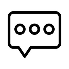 conversation icon or logo isolated sign symbol vector illustration - high quality black style vector icons
