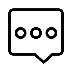 conversation icon or logo isolated sign symbol vector illustration - high quality black style vector icons
