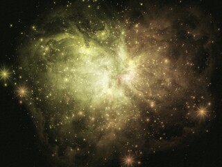 center Gold Galaxy Backdrop Fire Effect JPG Background
