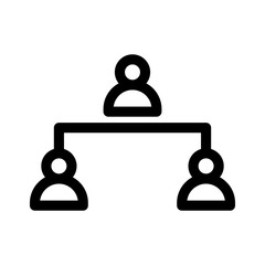 hierarchy icon or logo isolated sign symbol vector illustration - high quality black style vector icons
