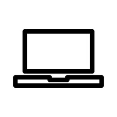 laptop icon or logo isolated sign symbol vector illustration - high quality black style vector icons
