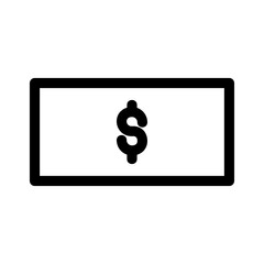 Obraz premium money icon or logo isolated sign symbol vector illustration - high quality black style vector icons 