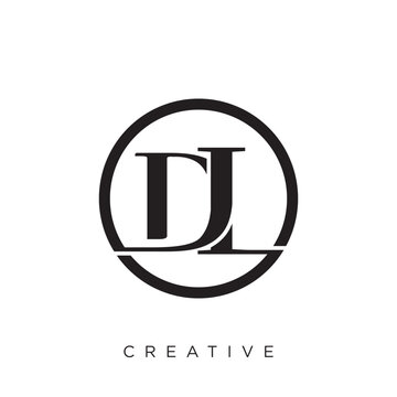dl logo design vector luxury premium icon