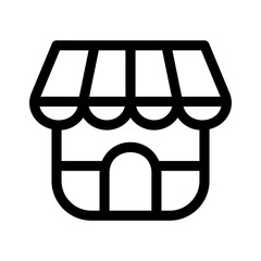 shop icon or logo isolated sign symbol vector illustration - high quality black style vector icons
