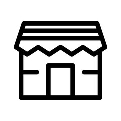 shop icon or logo isolated sign symbol vector illustration - high quality black style vector icons
