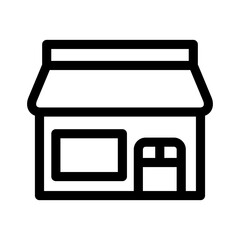 shop icon or logo isolated sign symbol vector illustration - high quality black style vector icons
