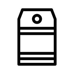 tag icon or logo isolated sign symbol vector illustration - high quality black style vector icons
