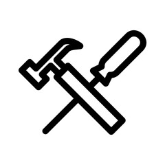 tools icon or logo isolated sign symbol vector illustration - high quality black style vector icons
