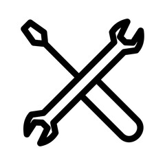 tools icon or logo isolated sign symbol vector illustration - high quality black style vector icons
