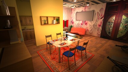 room interior