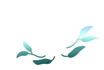 Aesthetic Leaf Simple For Decoration Ornament