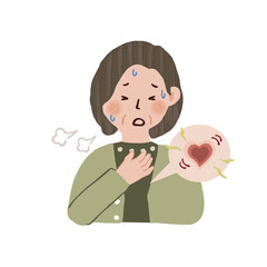 動悸　息切れ　女性