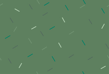 Colorful geometric abstract background, geometric pattern, lines round style. on green background.