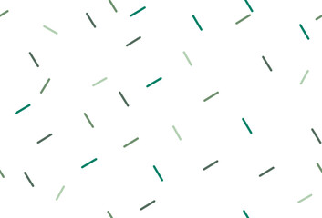 Colorful geometric abstract background, geometric pattern, lines round style. green tone color on transparent background.