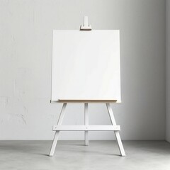 Sign Mockup, Easel Stand with Canvas, Canvas on Easel Stand, Easel Mockup, Canvas on Easel Stand, Easel with Canvas