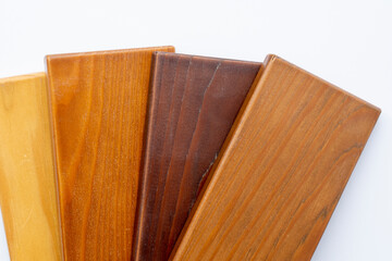 samples of wooden materials