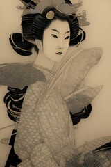 Portrait of a Geisha