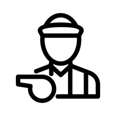 arbitrator icon or logo isolated sign symbol vector illustration - high quality black style vector icons
