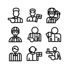 arbitrator icon or logo isolated sign symbol vector illustration - high quality black style vector icons
