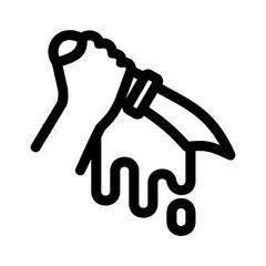 assassination icon or logo isolated sign symbol vector illustration - high-quality black style vector icons
