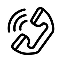 calling icon or logo isolated sign symbol vector illustration - high quality black style vector icons
