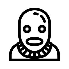 criminal icon or logo isolated sign symbol vector illustration - high-quality black style vector icons
