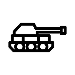tank icon or logo isolated sign symbol vector illustration - high quality black style vector icons
