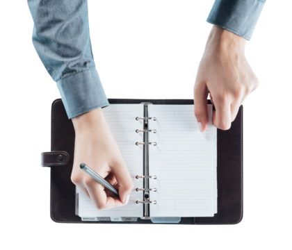 Secretary writing schedule - Powered by Adobe