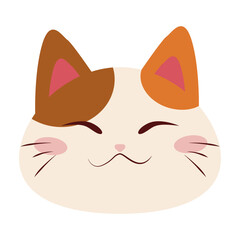 Cute Cat Face 09