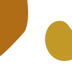 Boho Neutral Abstract Shapes Edges