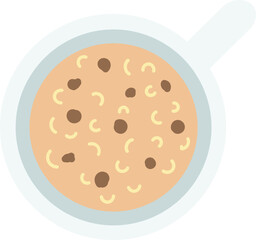Food Dish Icon Illustration