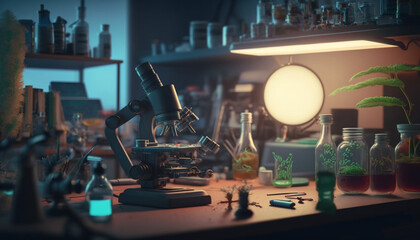 Chemistry laboratory, Generative AI