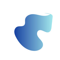 Futuristic Abstract Shapes Gradient Decor 