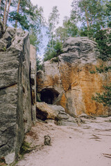 Teplice Adrspach Rocks, Eastern Bohemia, Czech Republic