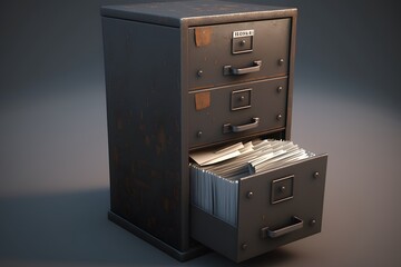 cabinet created using AI Generative Technology