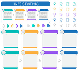Fototapeta na wymiar infographic dashboard template png. and power point design