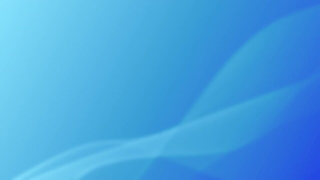 Slowly animated blue gradient motion background with waves.