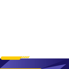 Obraz premium Businiess Footer Modern