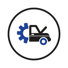 Car repair service icon
