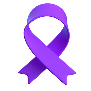 violet ribbon for hodkin lymphoma cancer
