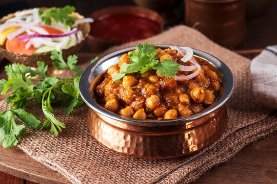 Indian food chana masala