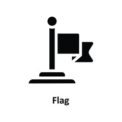 Flag  Vector  solid Icons. Simple stock illustration stock