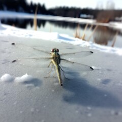 dragonfly created using AI Generative Technology