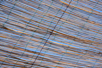 Lath work separation for protection from the sun's rays